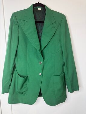 GUCCI Green Women’sTailored Blazer Jacket - Brand Unspecified